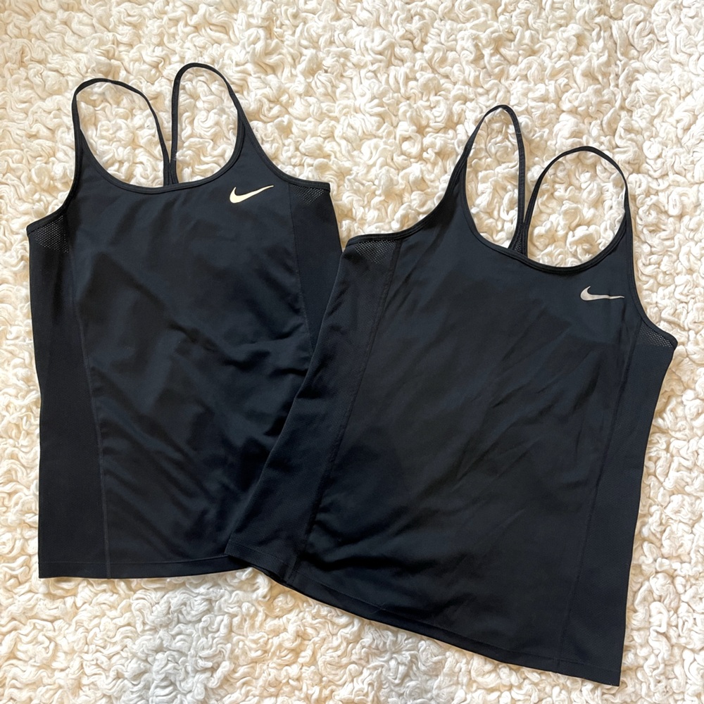2 Nike DriFit Tank Tops